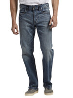 Men's Silver Gordie Loose  Fit Straight Leg Jean