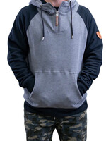 Wanakome Alani Dark Heather Grey Mens Hoodie