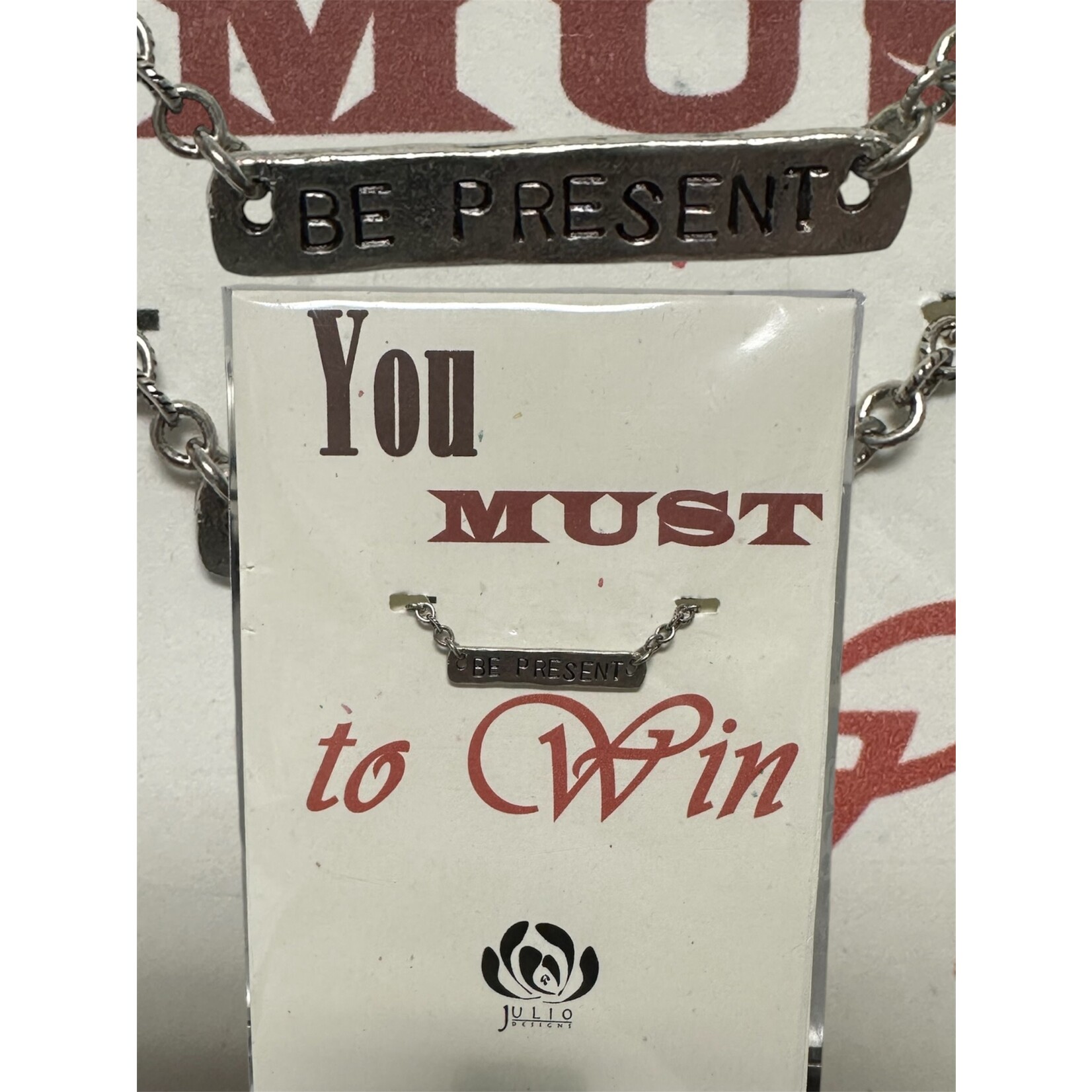 Julio Designs Expression Necklace- Be Present