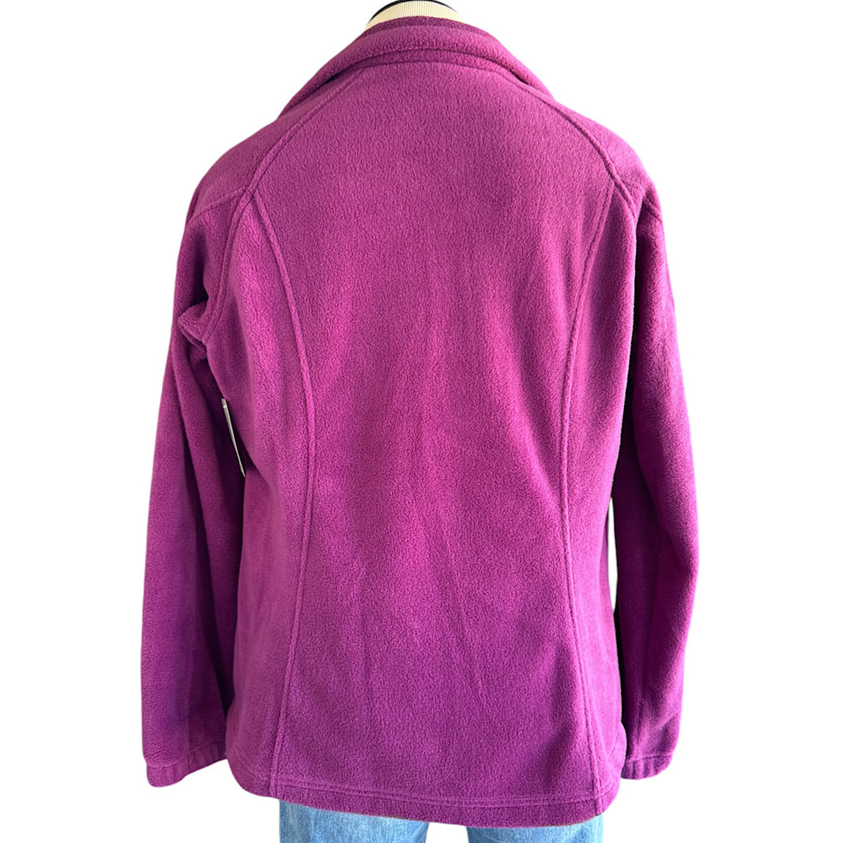 Columbia Purple Fleece Jacket Size Small-RF
