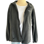 Charcoal Fleece Jacket Size Large-RF
