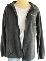 Charcoal Fleece Jacket Size Large-RF