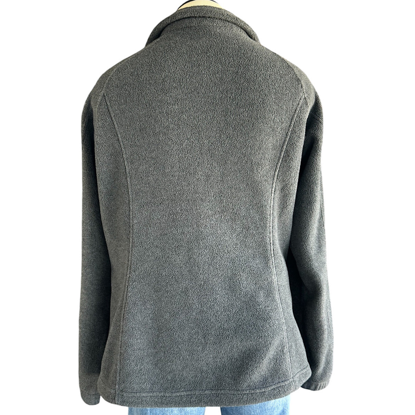 Columbia Charcoal Fleece Jacket Size Large-RF