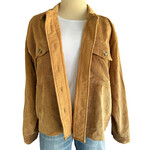 Burnt Orange Corduroy Jacket Size XL-RF