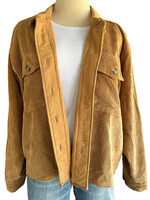 Burnt Orange Corduroy Jacket Size XL-RF