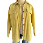 Yellow Corduroy Jacket Size Medium-RF