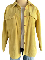 Yellow Corduroy Jacket Size Medium-RF