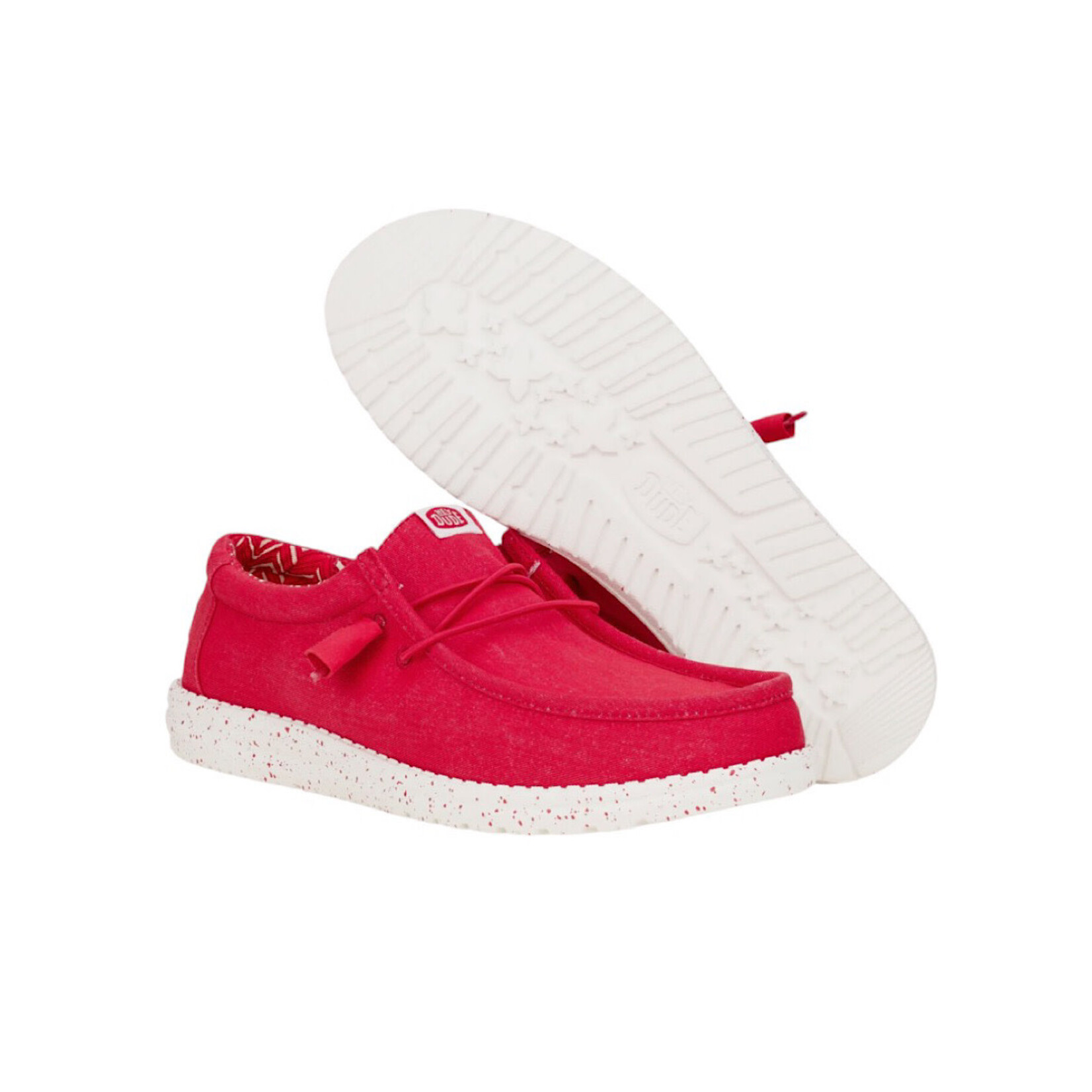 Hey Dude Hey Dude Wally Stretch Canvas Savvy Red