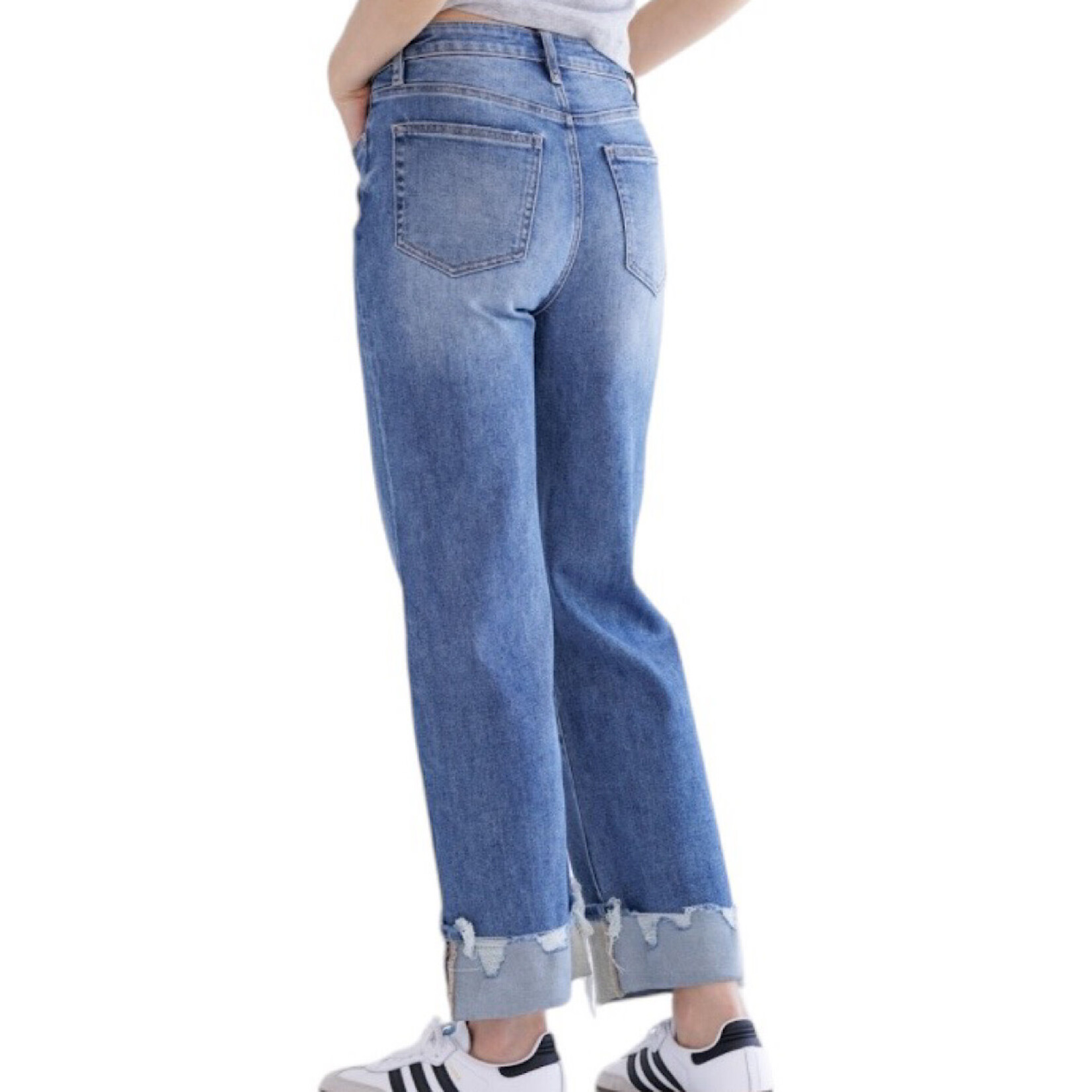 Mica Denim MICA MDP-T3308 S/H Relaxed Straight Cuffed Leg