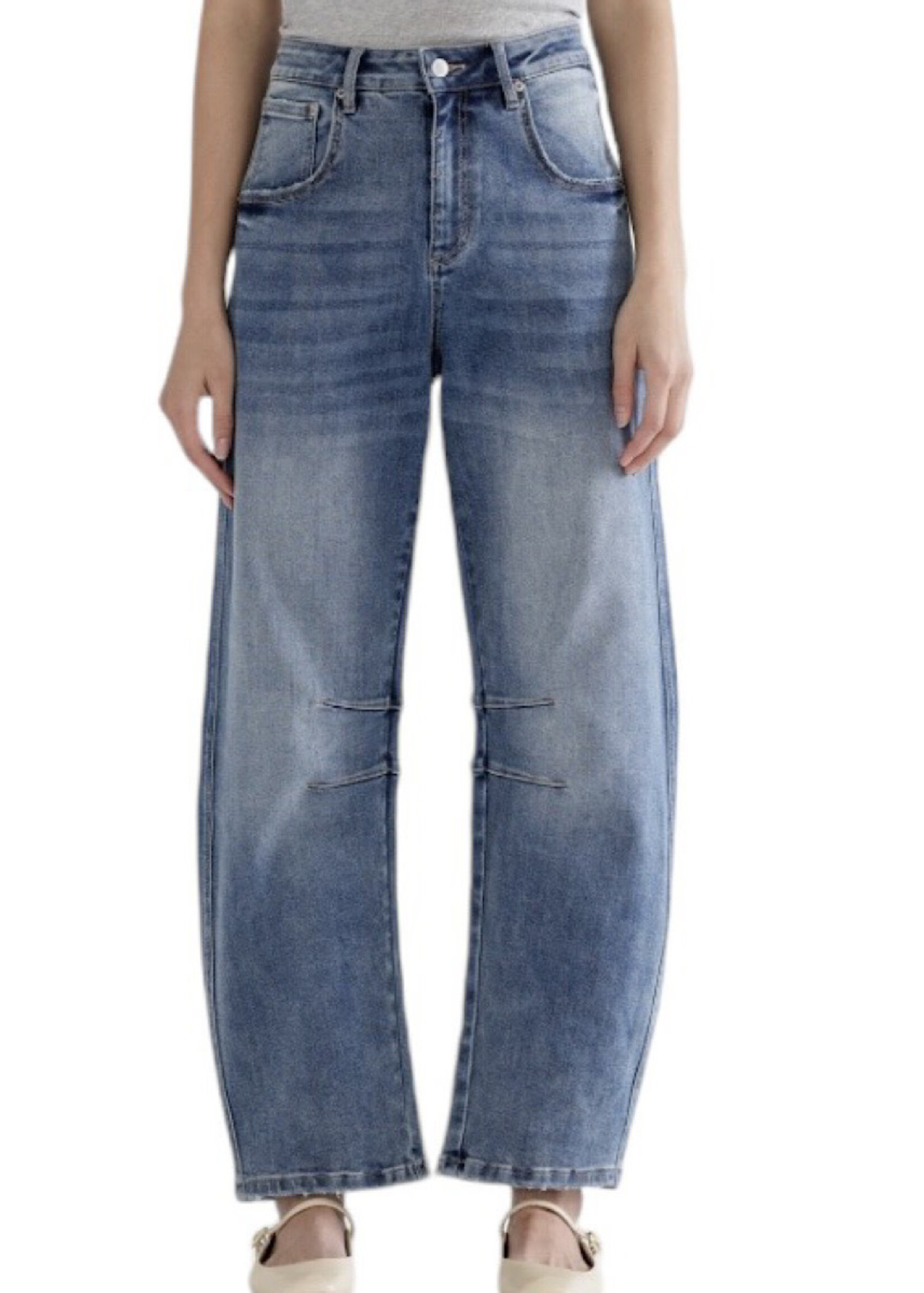 Mica Denim MICA MDP-W3233 S/H Sapphire Barrel-Leg Jean