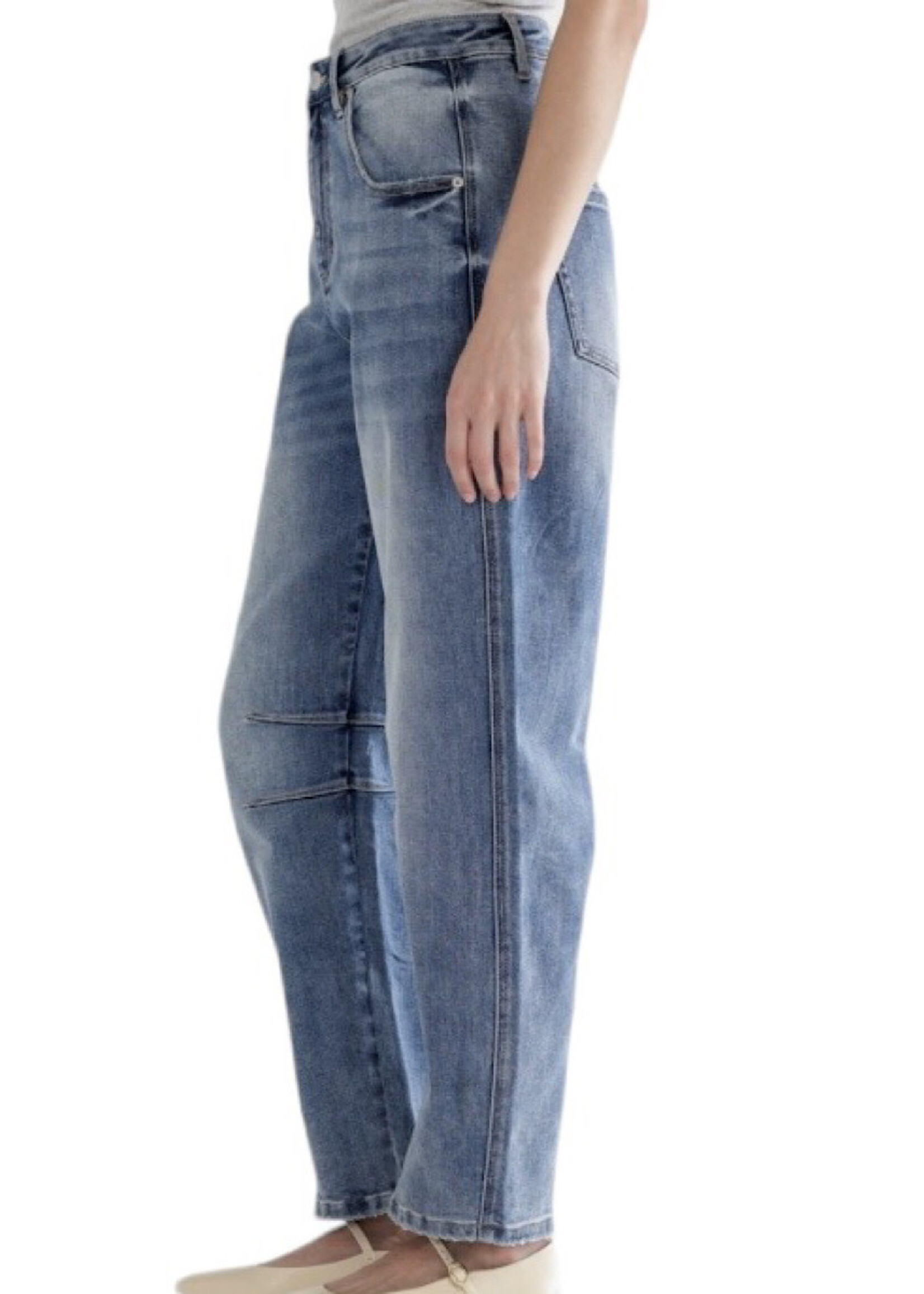 Mica Denim MICA MDP-W3233 S/H Sapphire Barrel-Leg Jean
