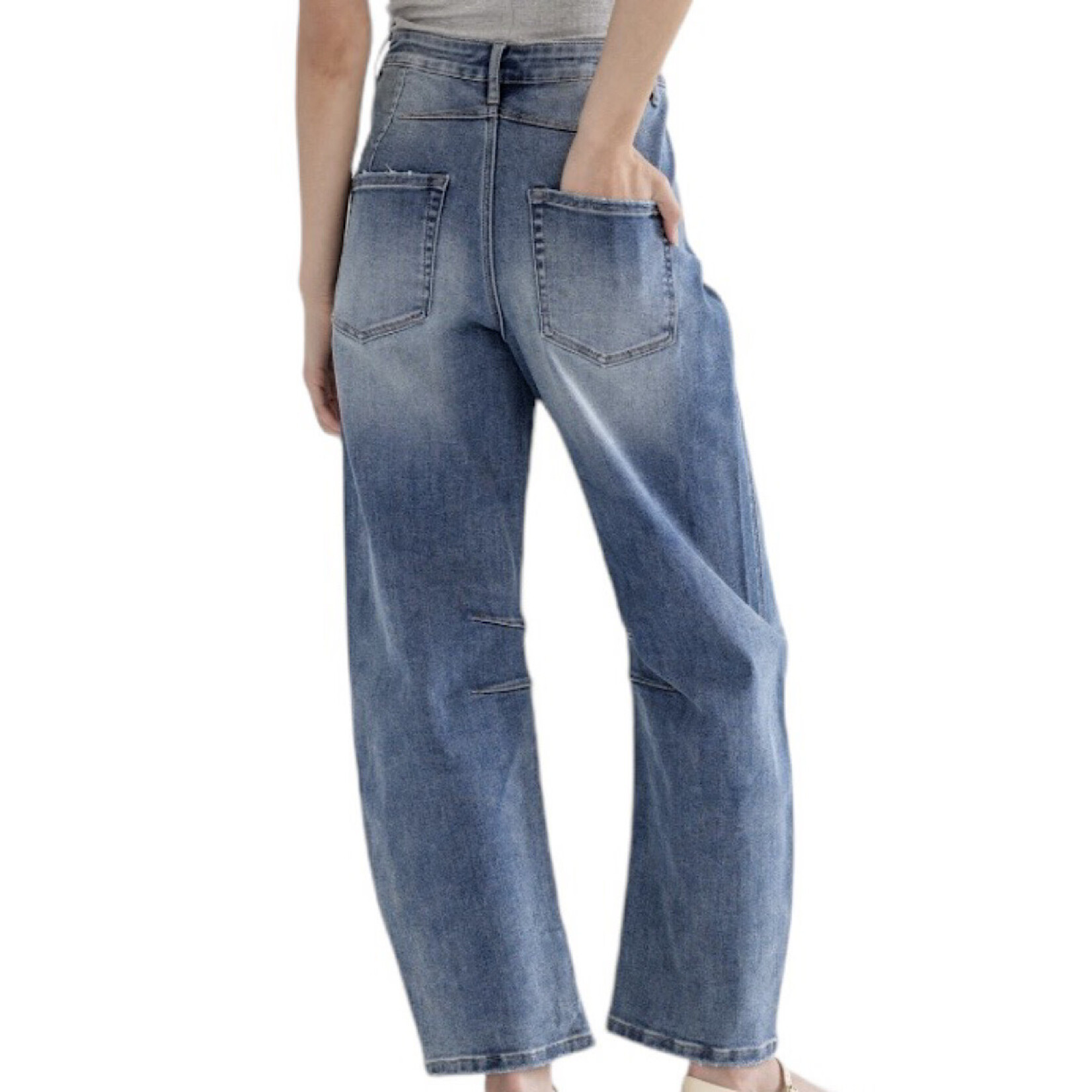 Mica Denim MICA MDP-W3233 S/H Sapphire Barrel-Leg Jean