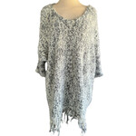 RF- Fuzzy Oversized Pull On Sweater Size M/L