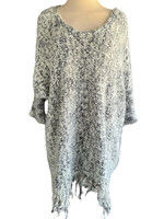 RF- Fuzzy Oversized Pull On Sweater Size M/L