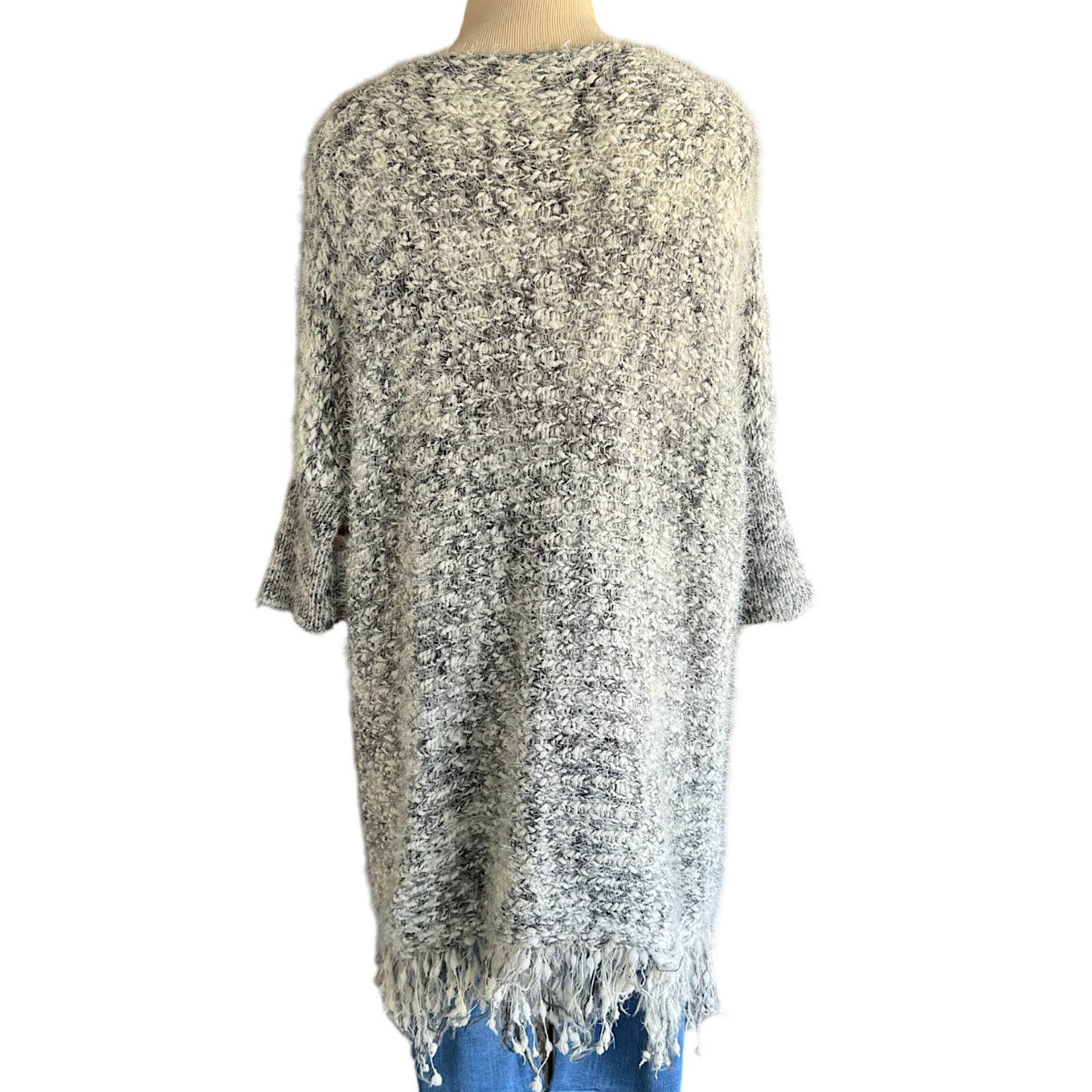 RF- Fuzzy Oversized Pull On Sweater Size M/L