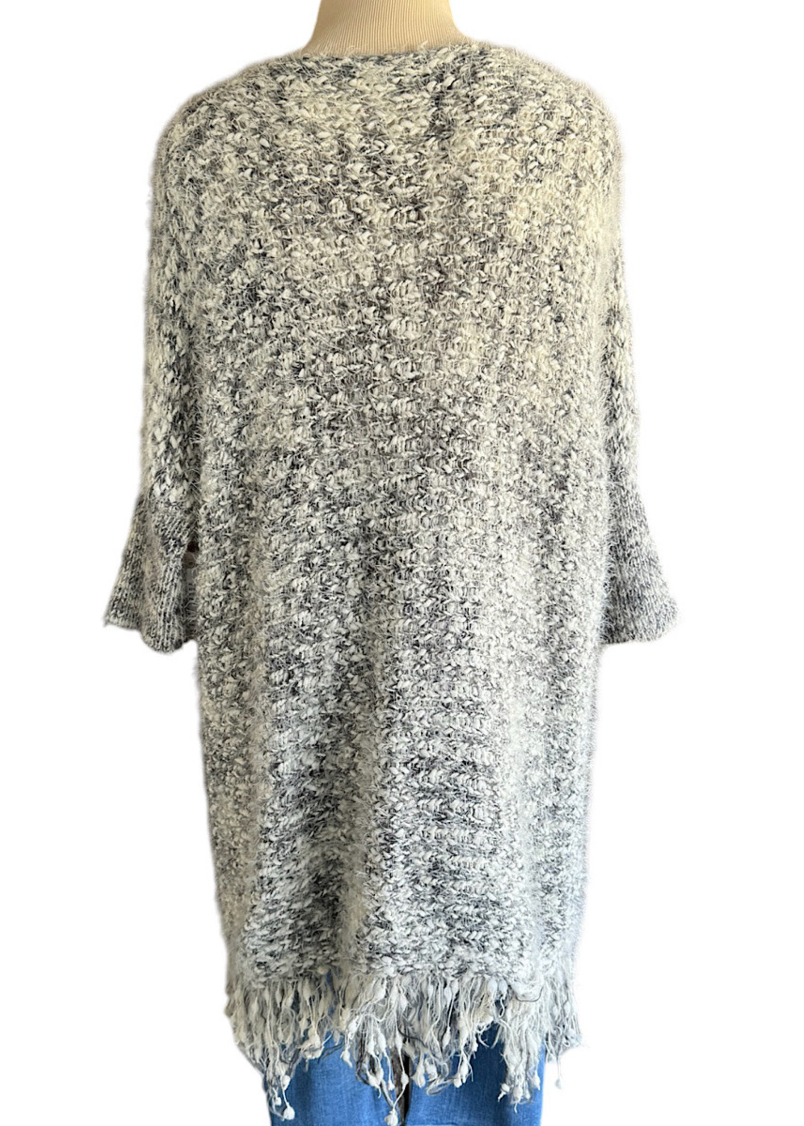 RF- Fuzzy Oversized Pull On Sweater Size M/L