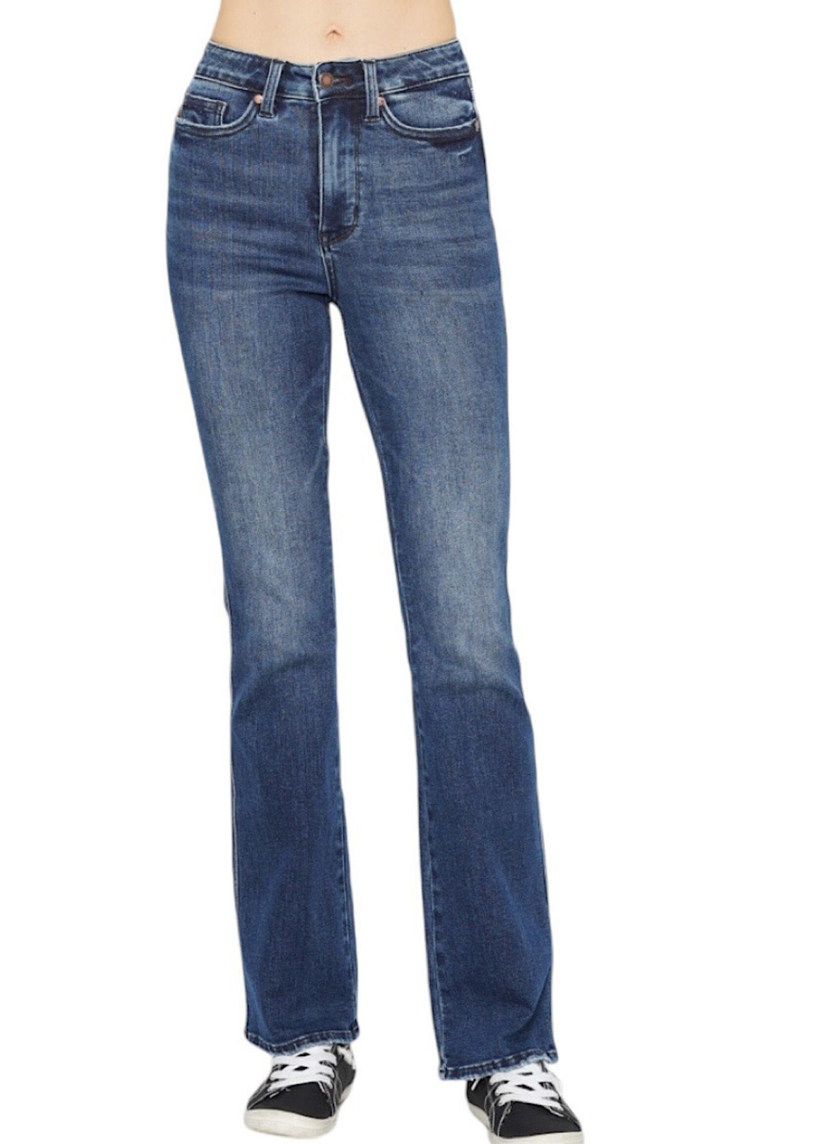 Judy Blue Jb88786 H/W Tummy Control Bootcut Detail Back Pkt