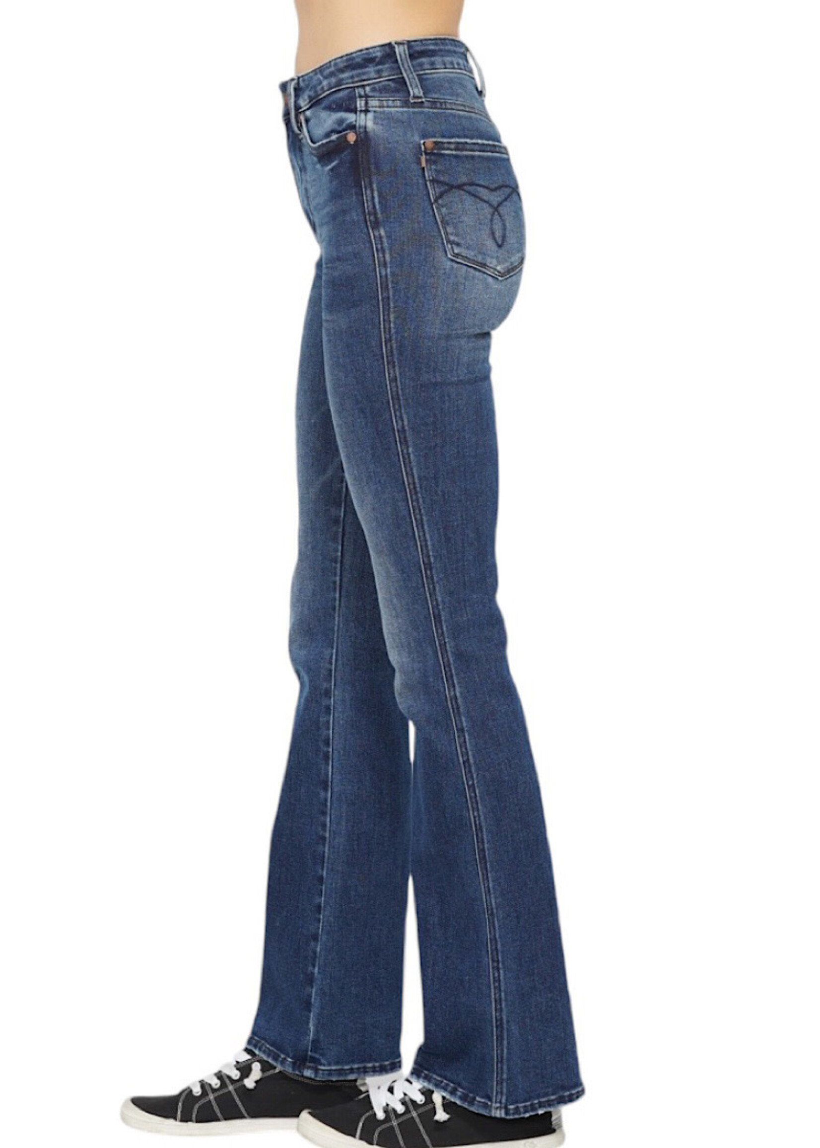 Judy Blue Jb88786 H/W Tummy Control Bootcut Detail Back Pkt