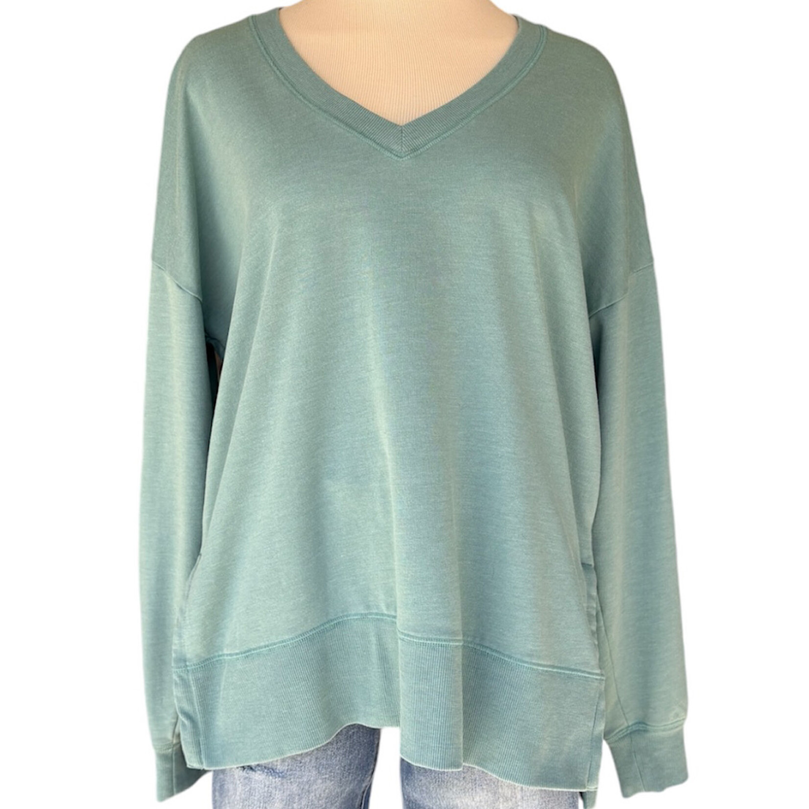 Z Supply Cactus V-Neck Weekender Size Medium-RF