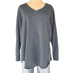 Z Supply Deep Emerald V-Neck Weekender Size Medium-RF