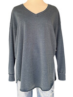 Z Supply Deep Emerald V-Neck Weekender Size Medium-RF