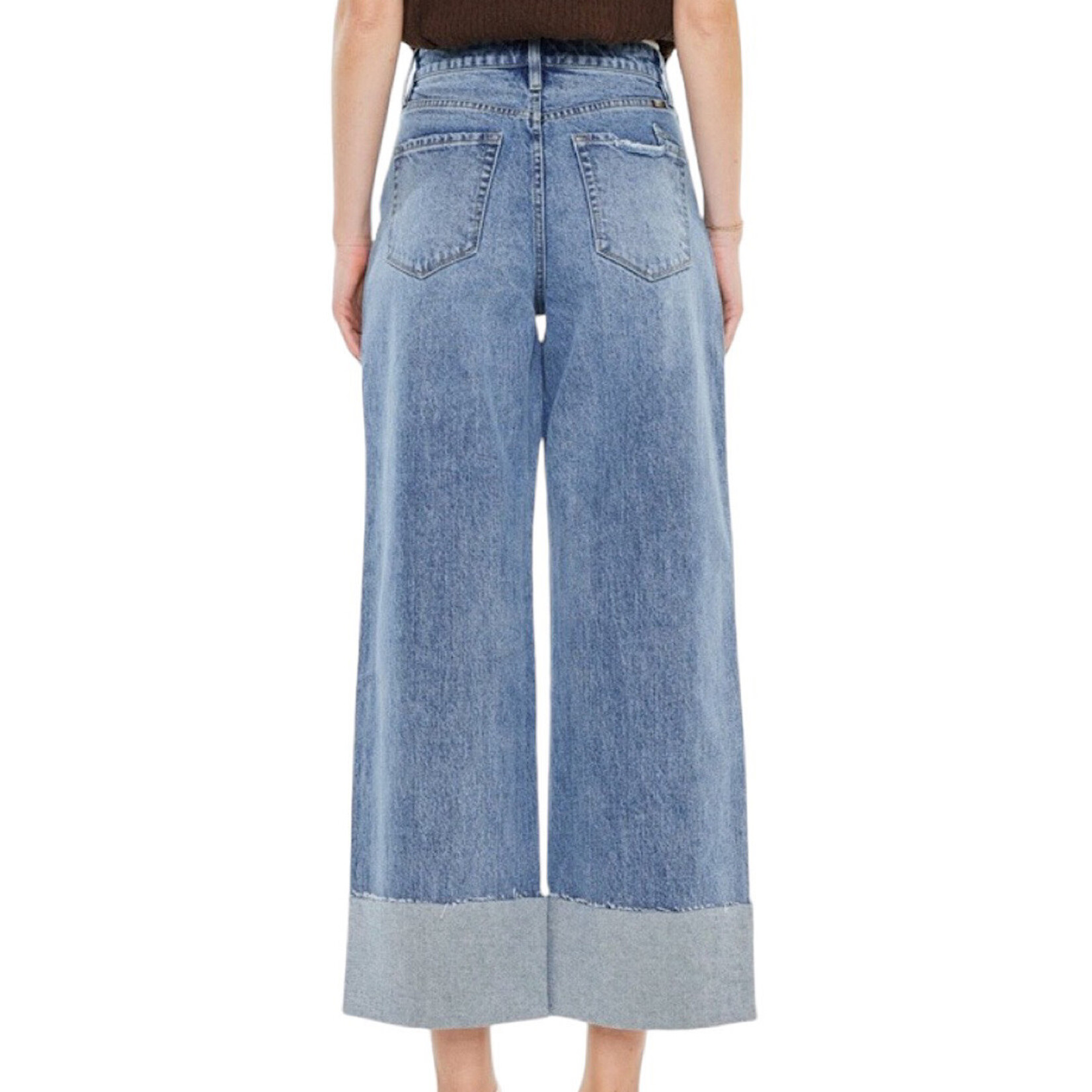 KC5523M 90's Cropped Wide Leg