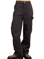Charcoal Carpenter Corduroy Cargo Pants