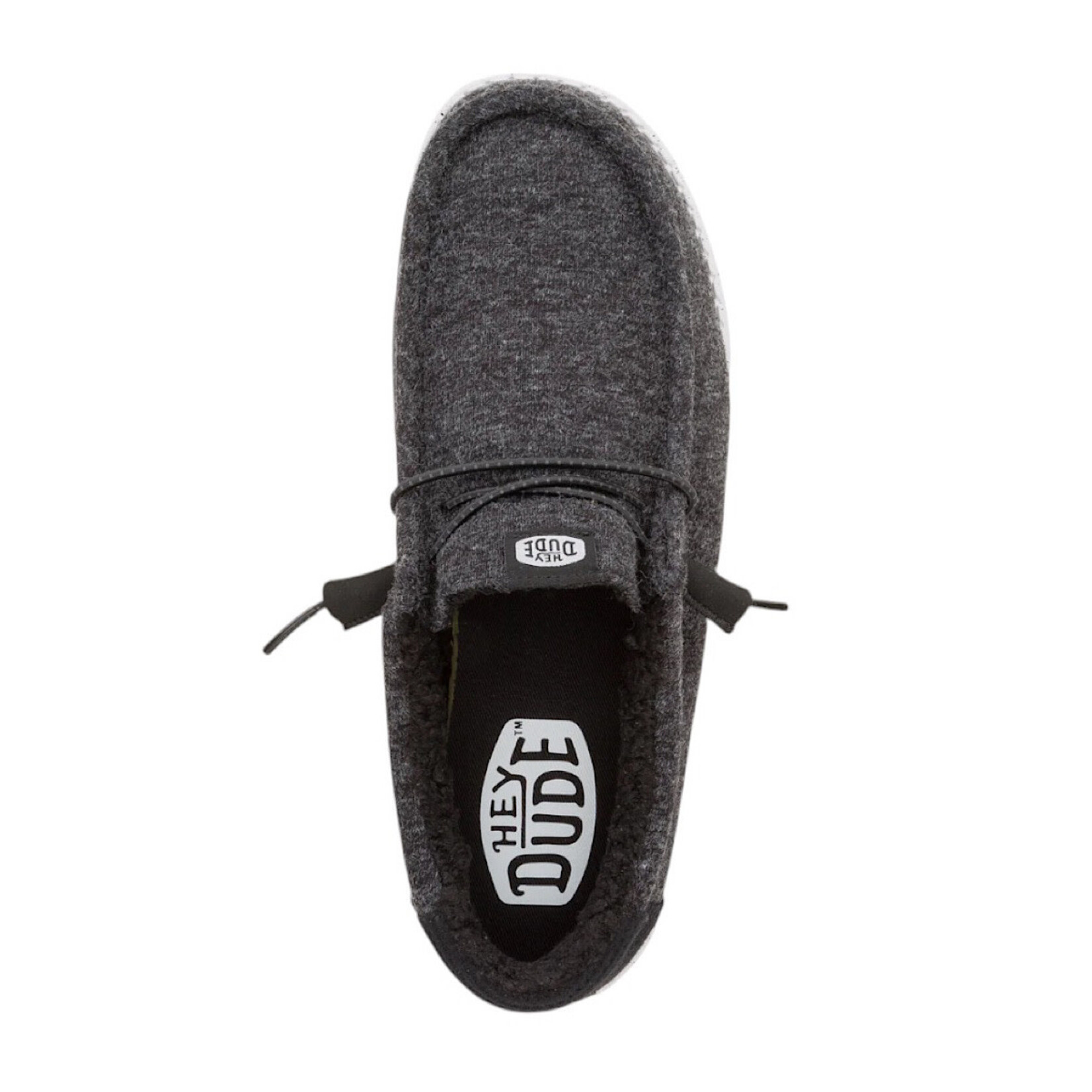 Hey Dude Hey Dude Wally Warmth Knit Black/White Mens