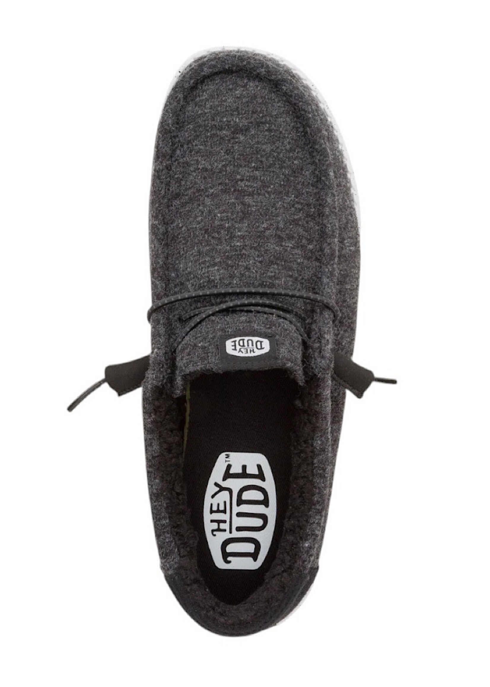 Hey Dude Hey Dude Wally Warmth Knit Black/White Mens