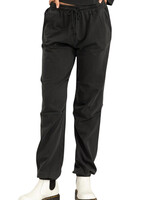 Black High Waisted Drawstring Sweatpants
