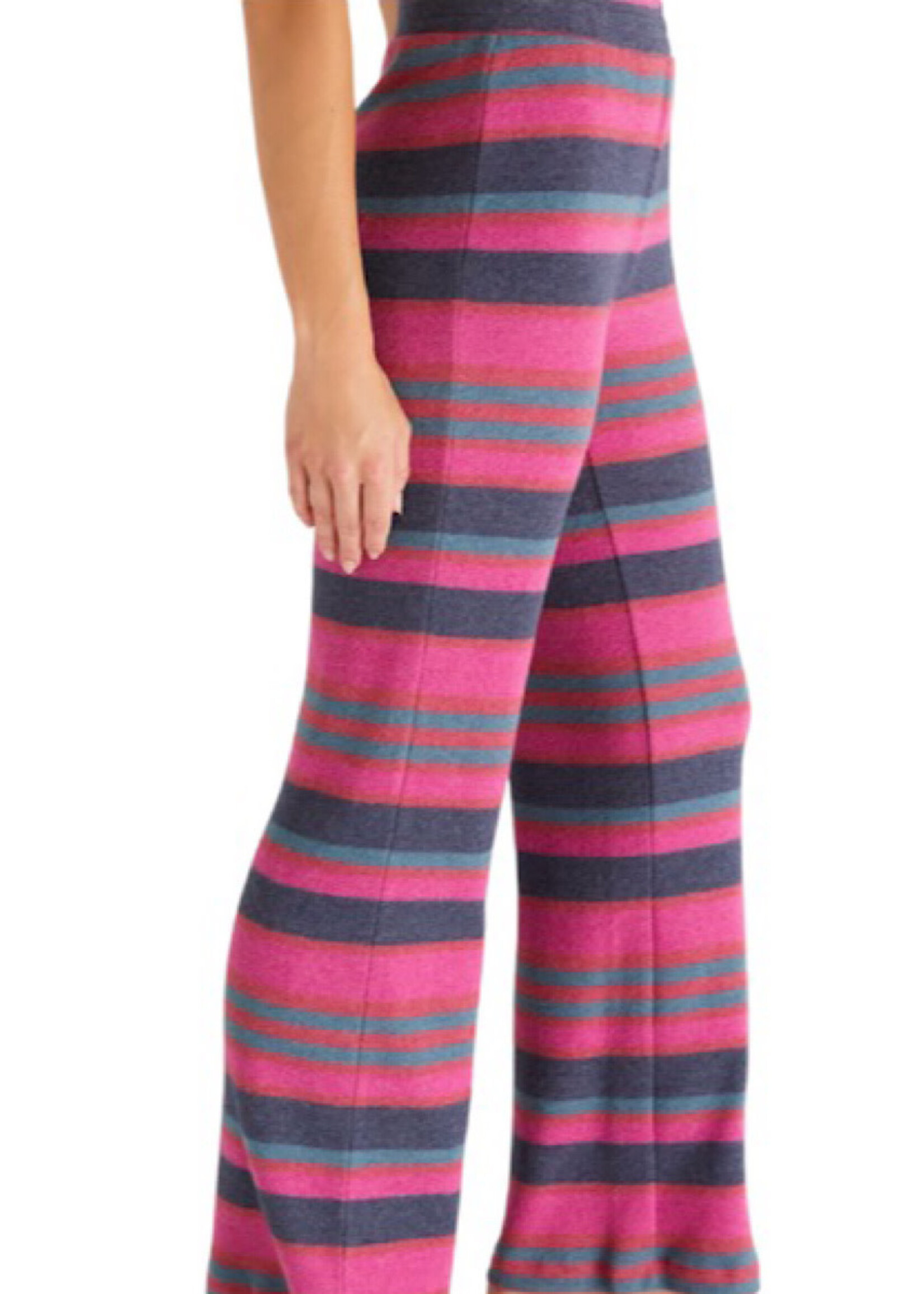 Z supply Lounging Around Stripe Pant Midnight Blue