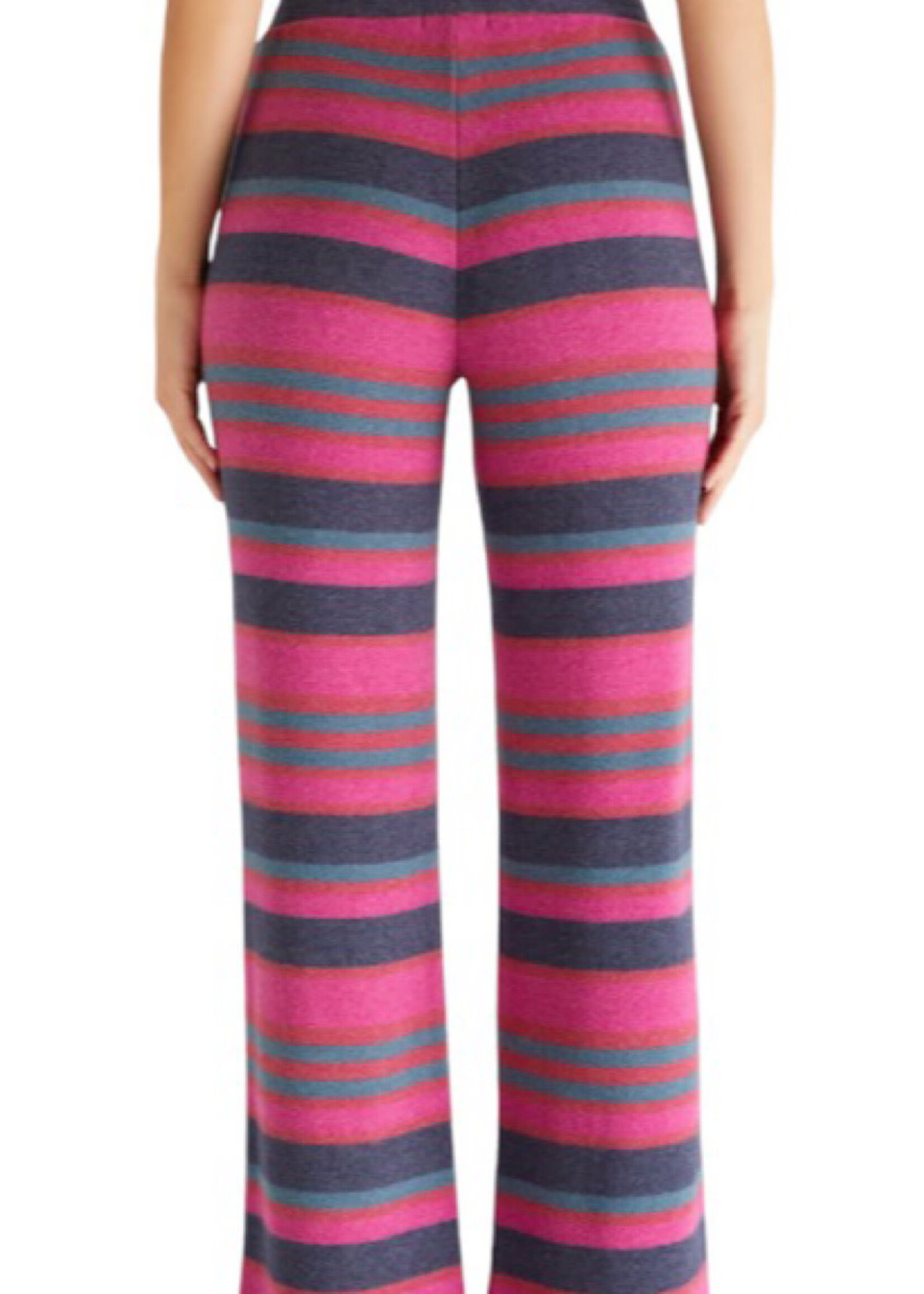 Z supply Lounging Around Stripe Pant Midnight Blue
