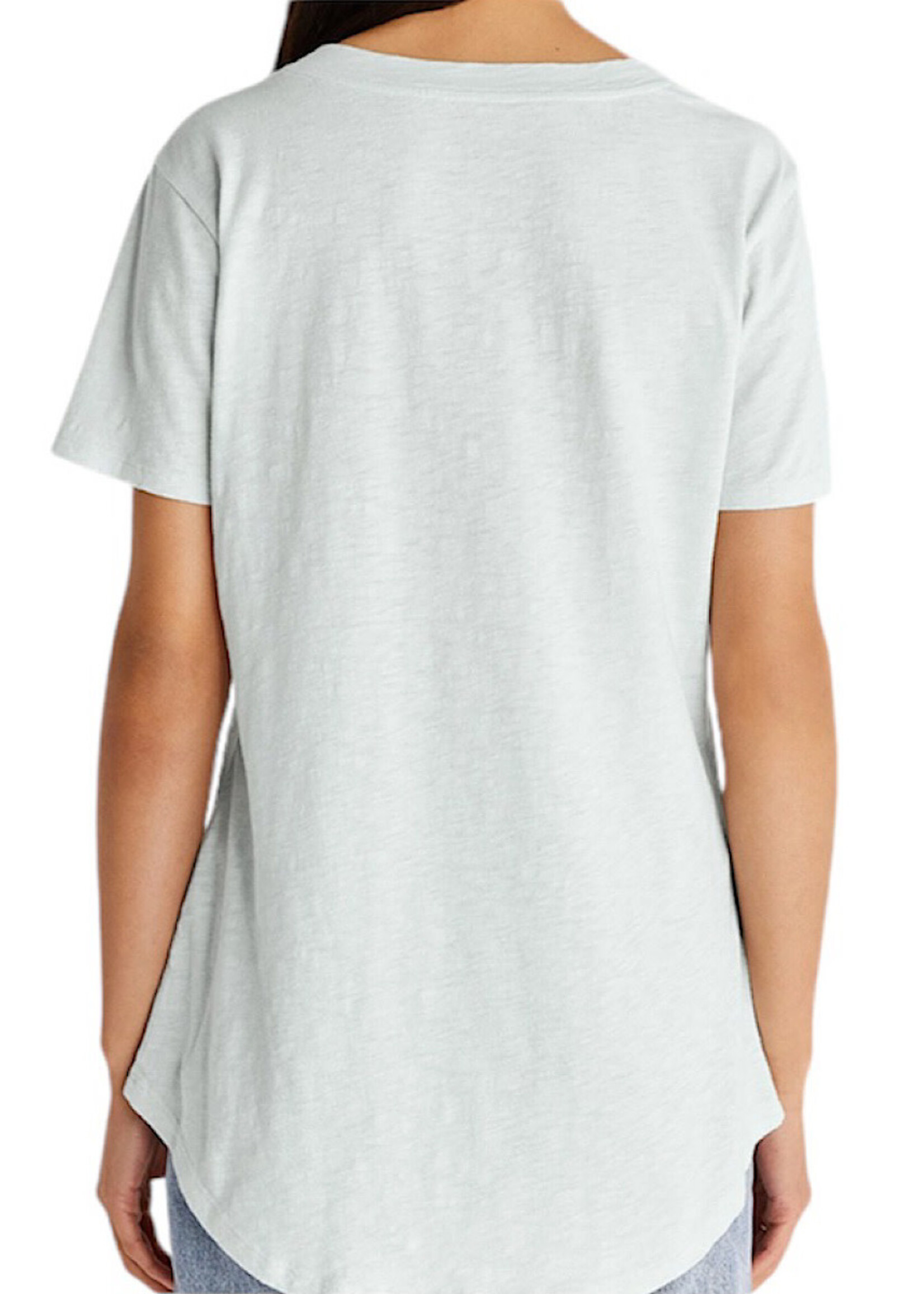 Z Supply Z Supply Cotton Slub Pocket Tee Skylight