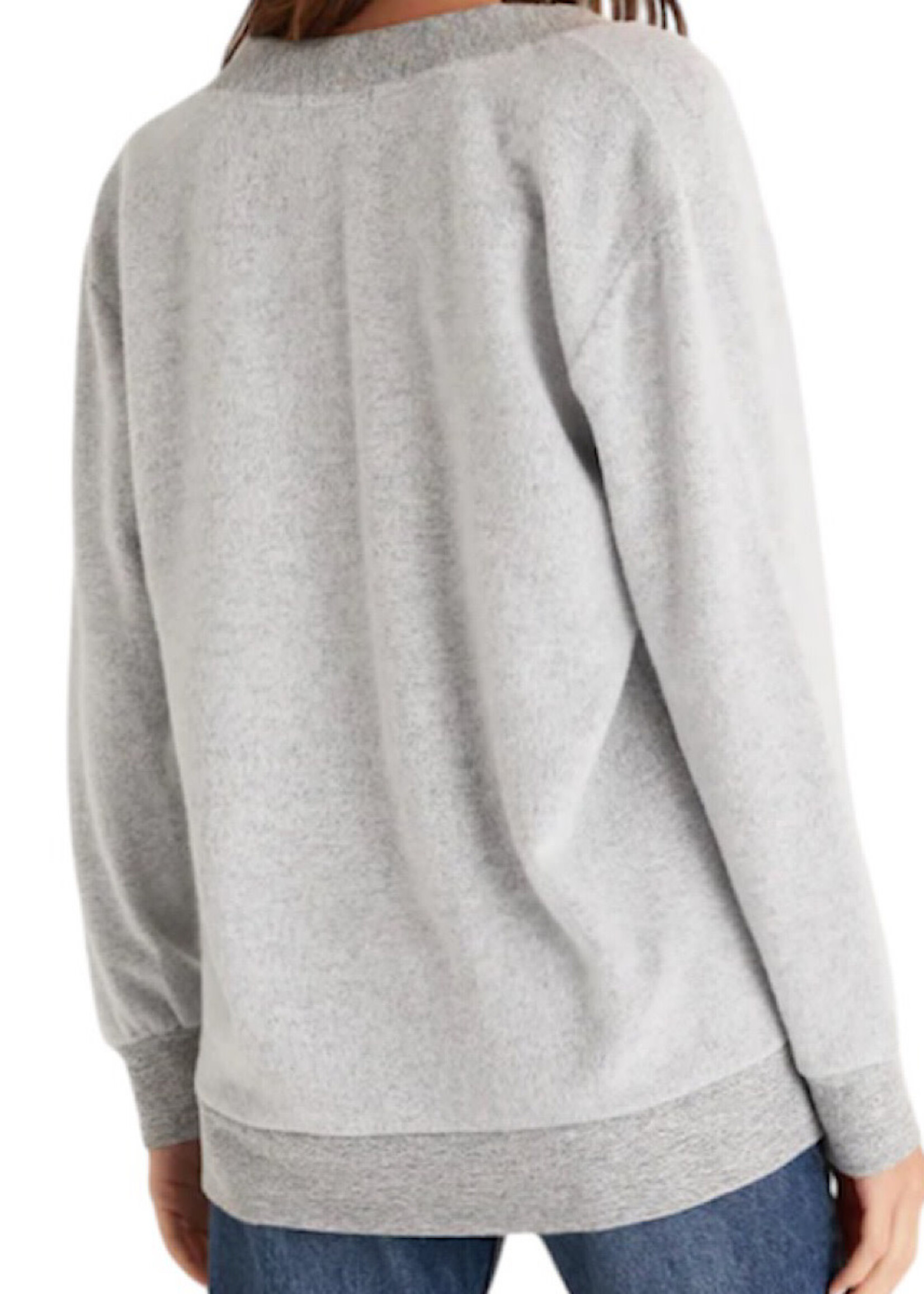 Z supply Pamelia Cozy Cardigan Heather Gray