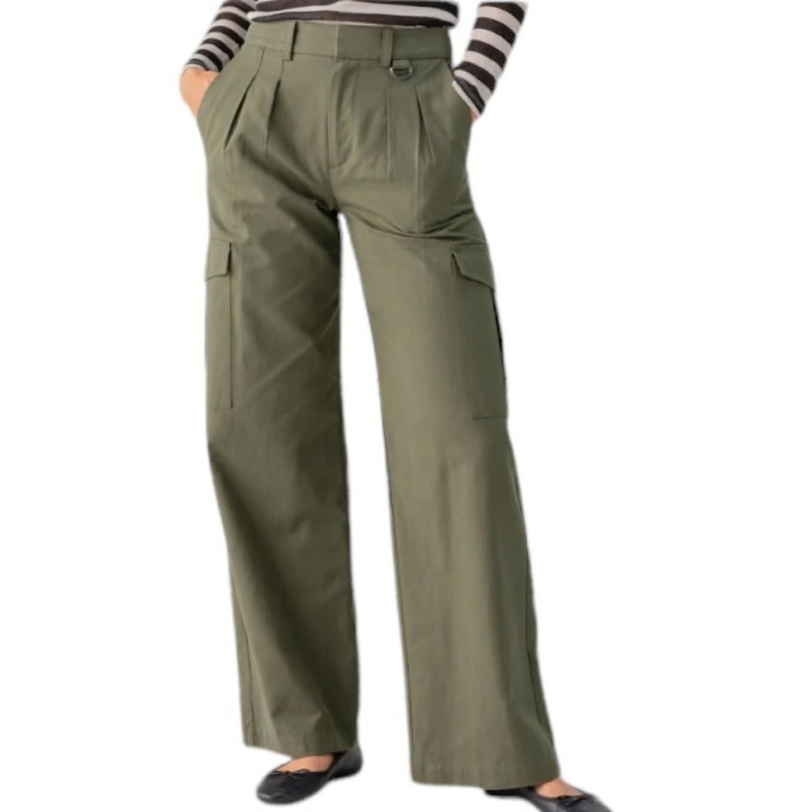 Sanctuary Frankie Cargo H/R Olive Pant 27