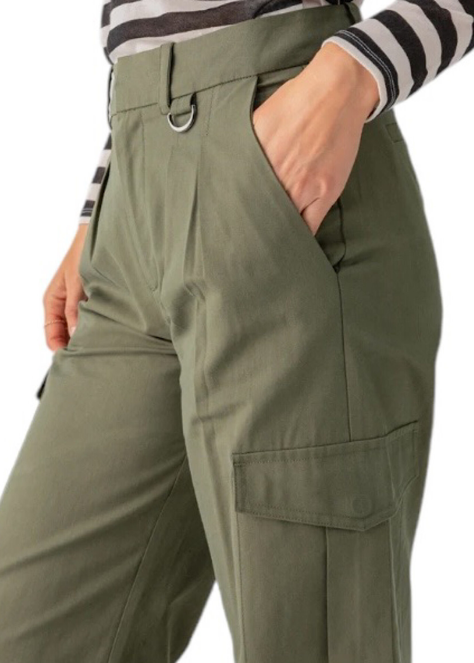 Sanctuary Frankie Cargo H/R Olive Pant