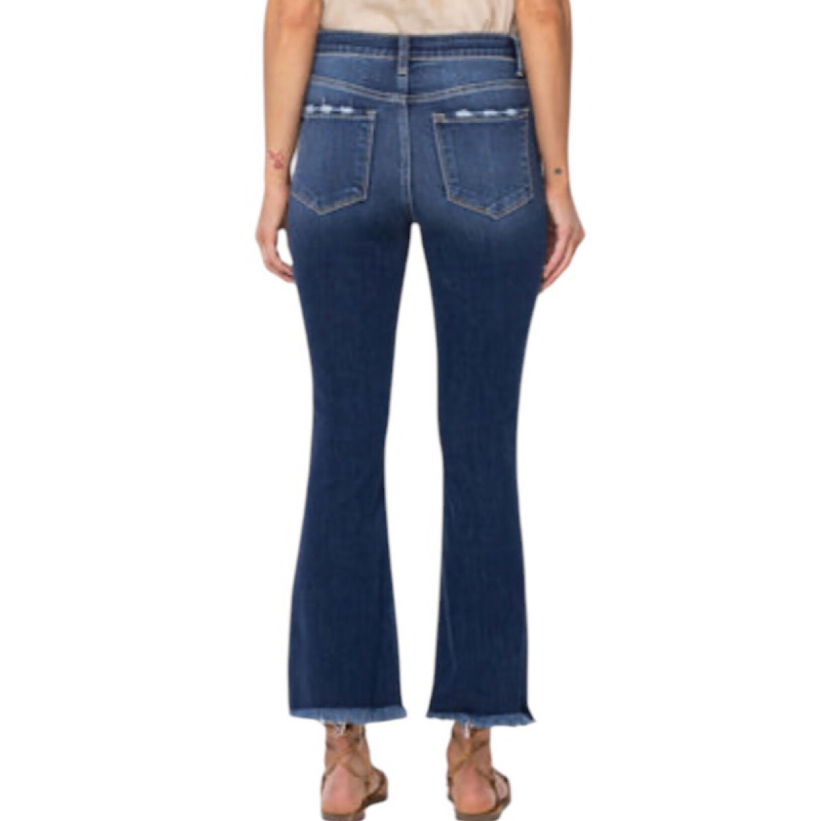 Vervet VT5513 High Rise Crop Flare