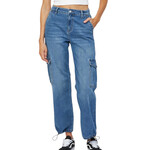 Mica Denim MICA MDP-W2030 H/R Cargo Pants W/Hem Detail