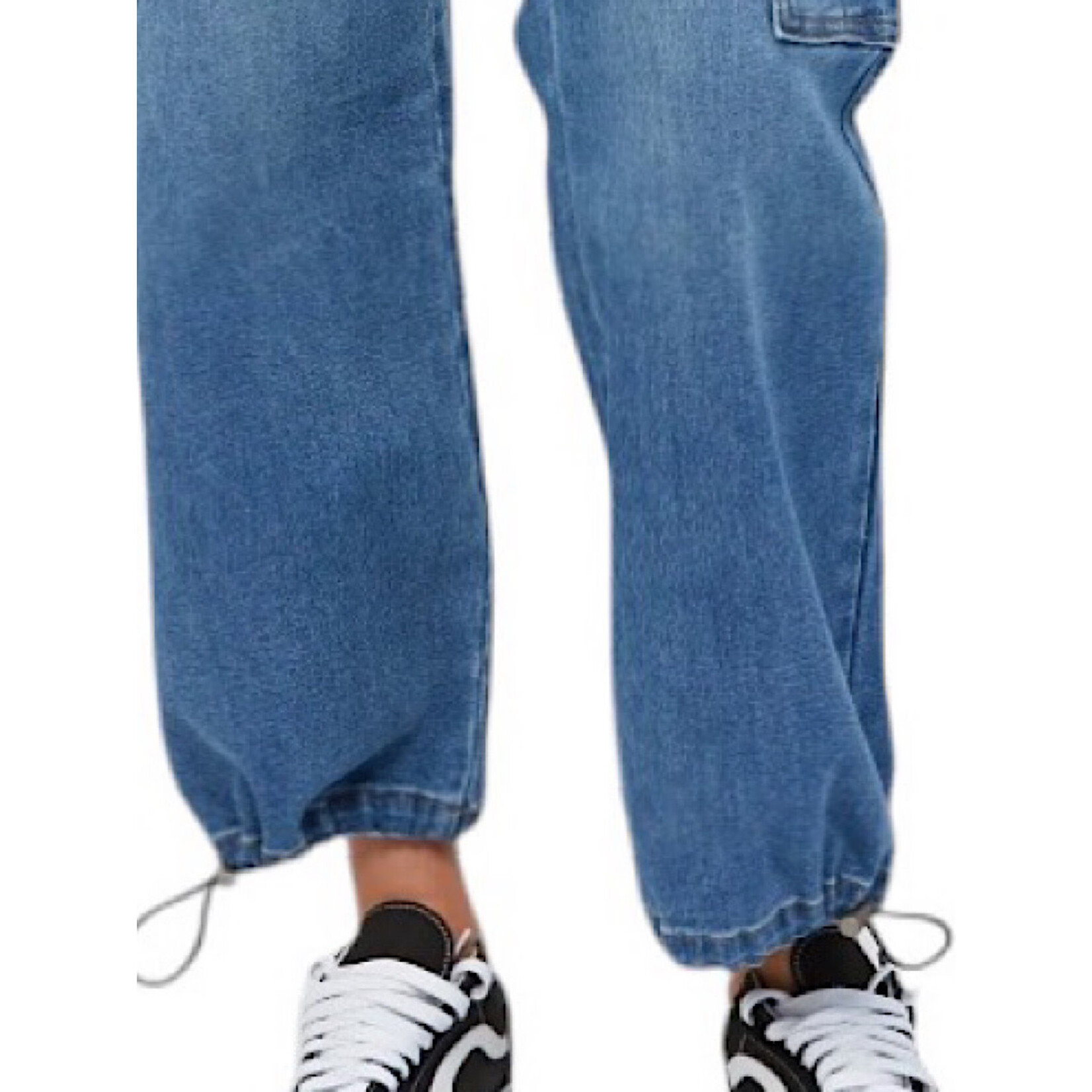 Mica Denim MICA MDP-W2030 H/R Cargo Pants W/Hem Detail