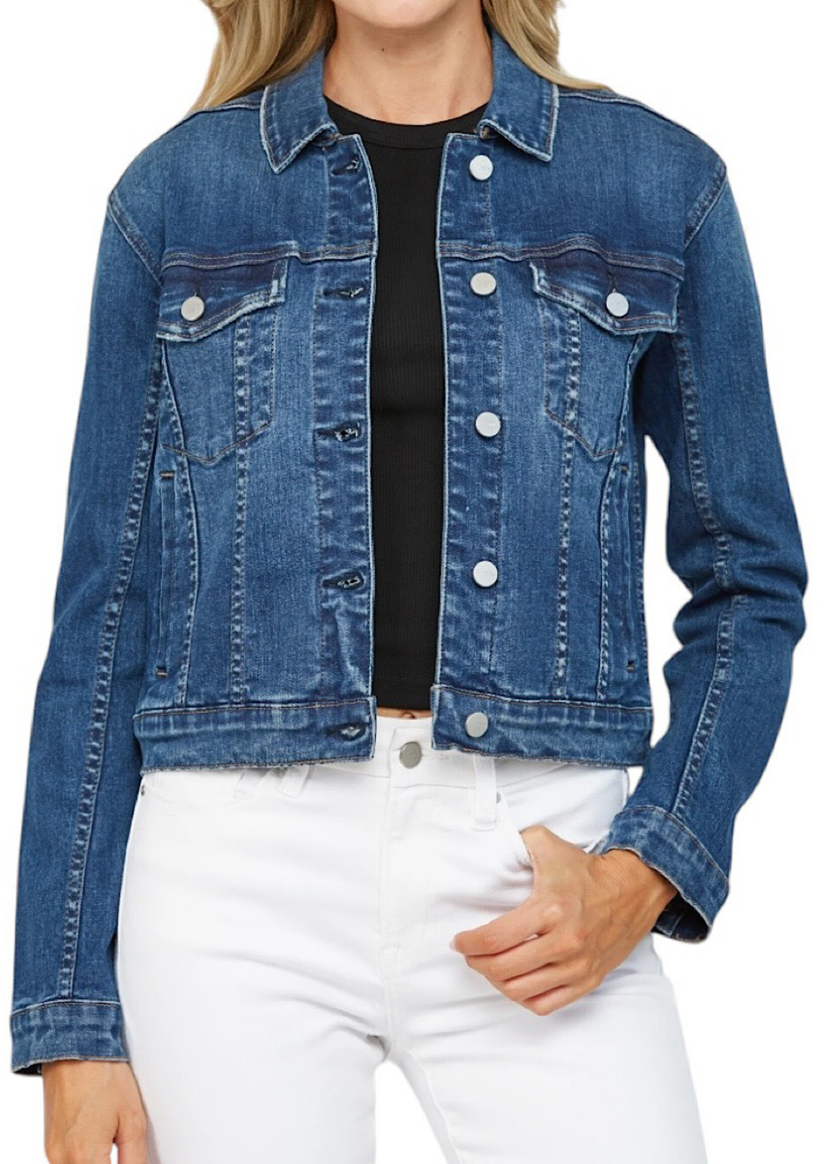 Mica Denim MICA MDP-J3010DK Dark Wash Denim Jacket