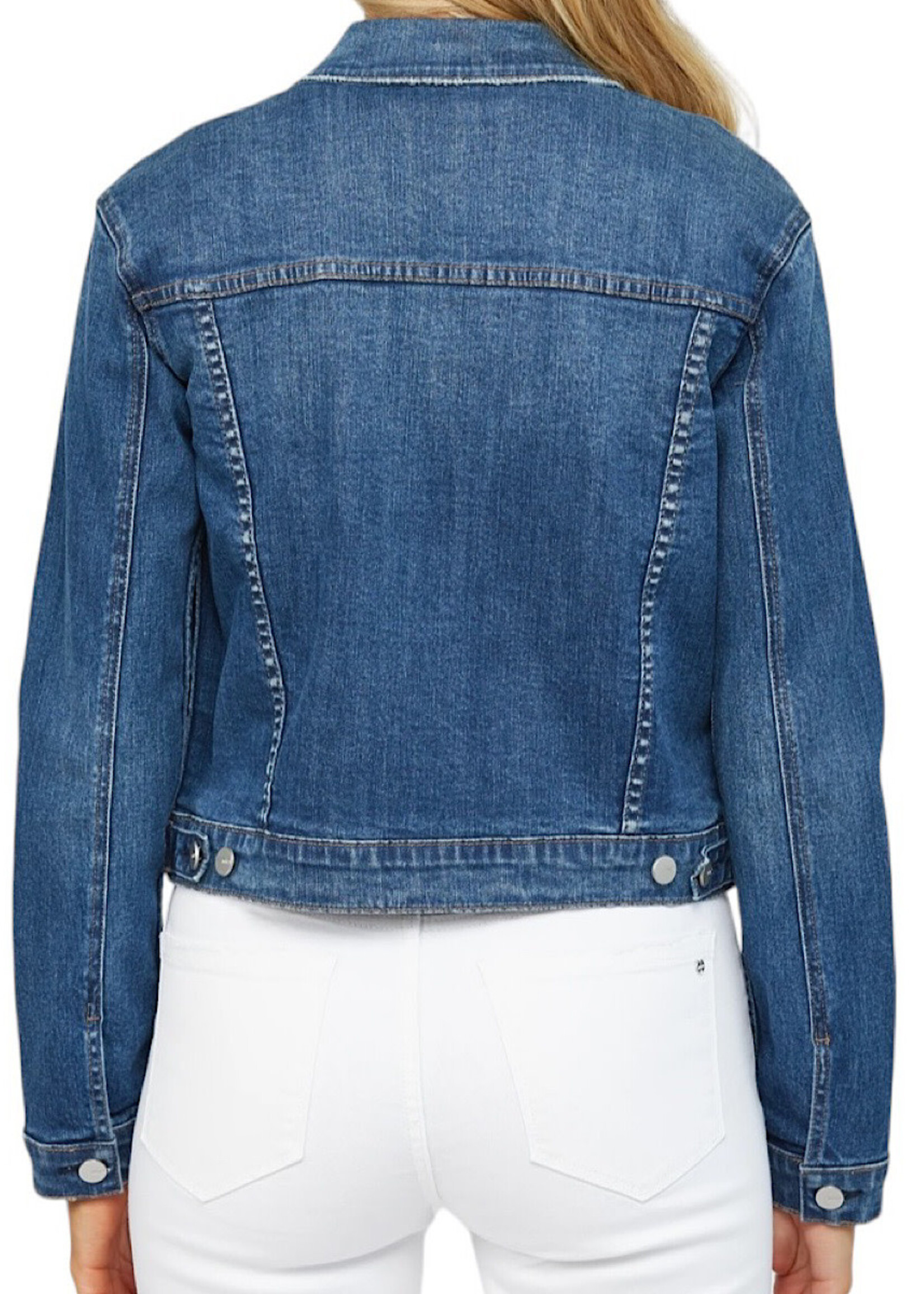 Mica Denim MICA MDP-J3010DK Dark Wash Denim Jacket