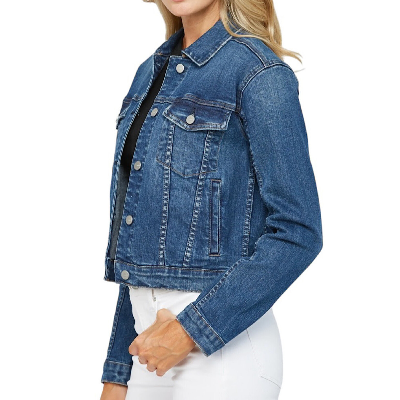 Mica Denim MICA MDP-J3010DK Dark Wash Denim Jacket