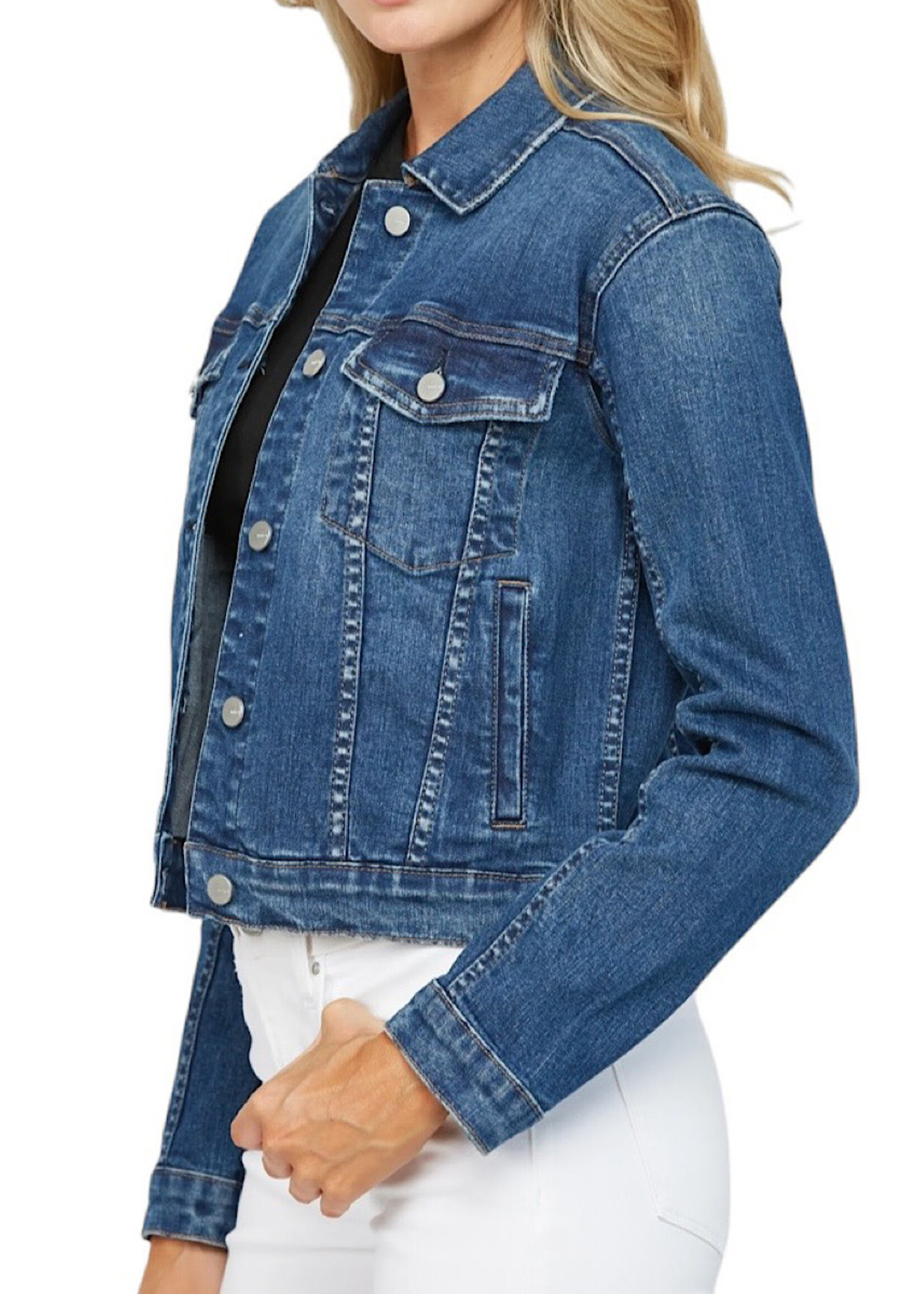 Mica Denim MICA MDP-J3010DK Dark Wash Denim Jacket