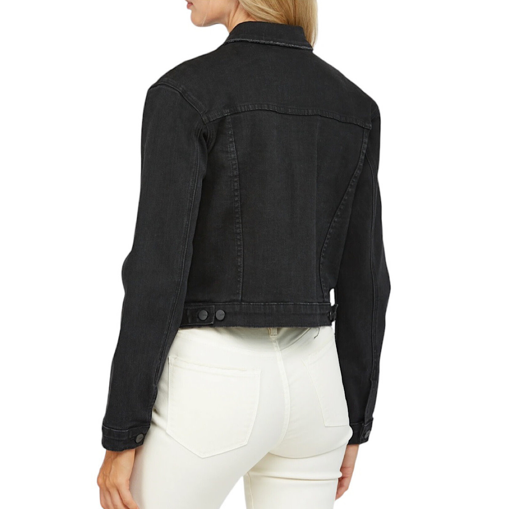 Mica Denim MICA MDP-J3011BK Black Denim Jacket