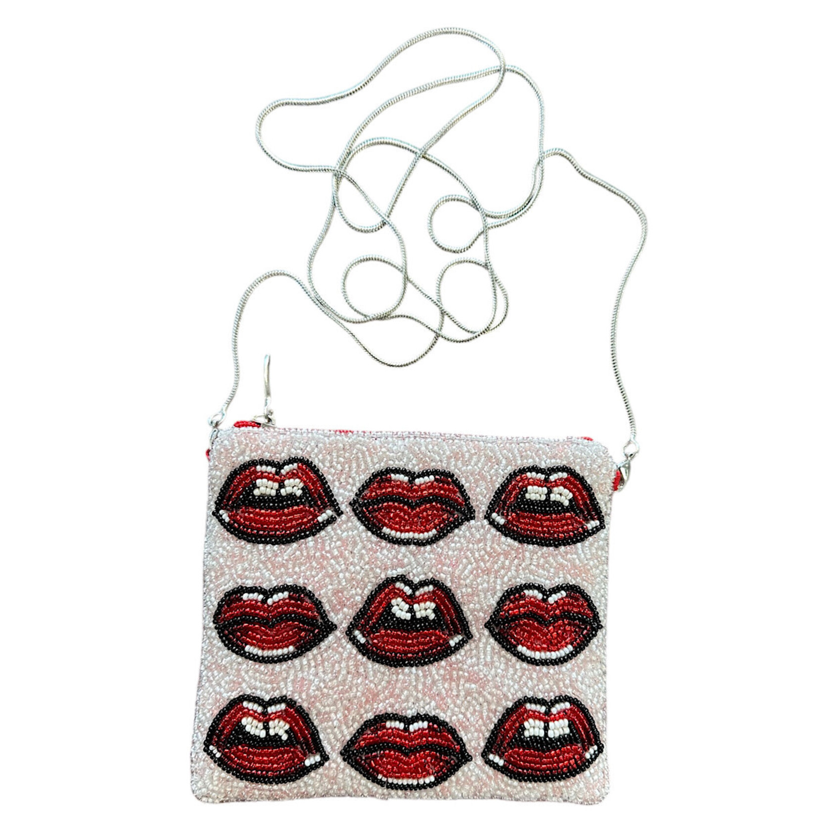 David Jeffery Beaded Coin Bag