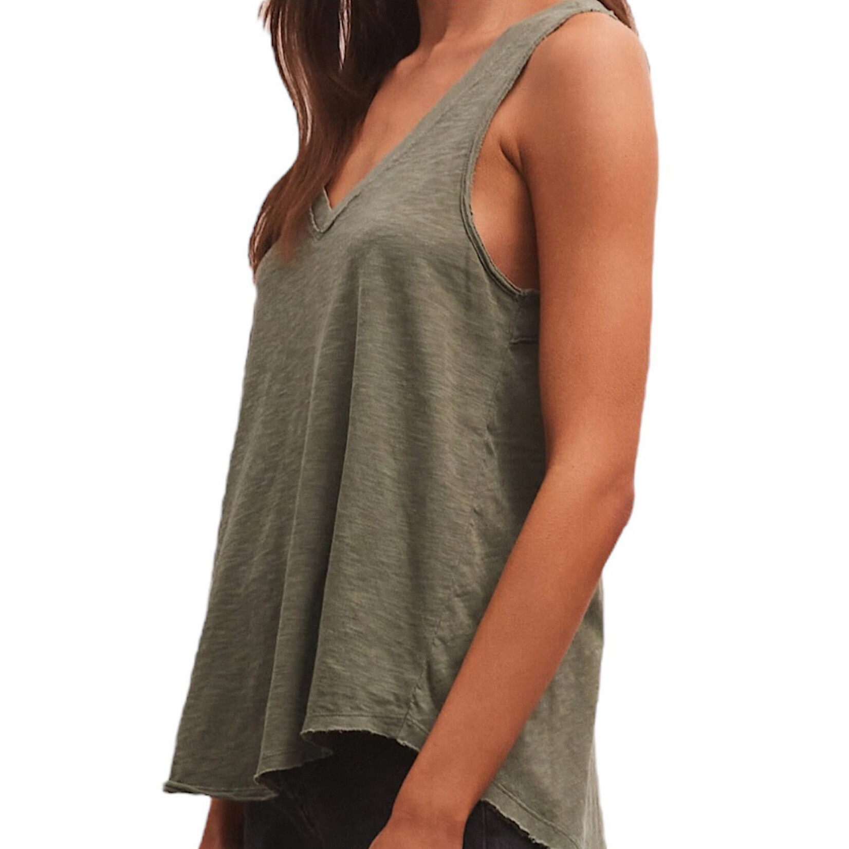 Z Supply Z Supply Sun Drenched Vagabond Tank Evergreen