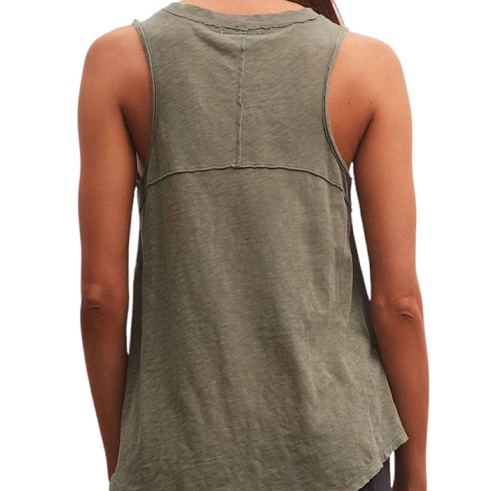 Z Supply Z Supply Sun Drenched Vagabond Tank Evergreen