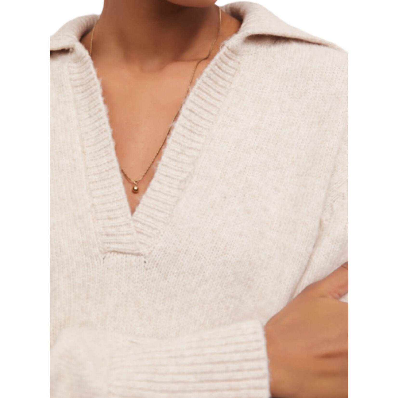 Z Supply Z Supply Ember Sweater Light Oatmeal Heather