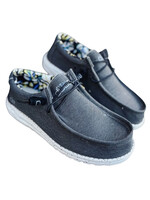Hey Dude Hey Dude Wally Stretch Black Mens