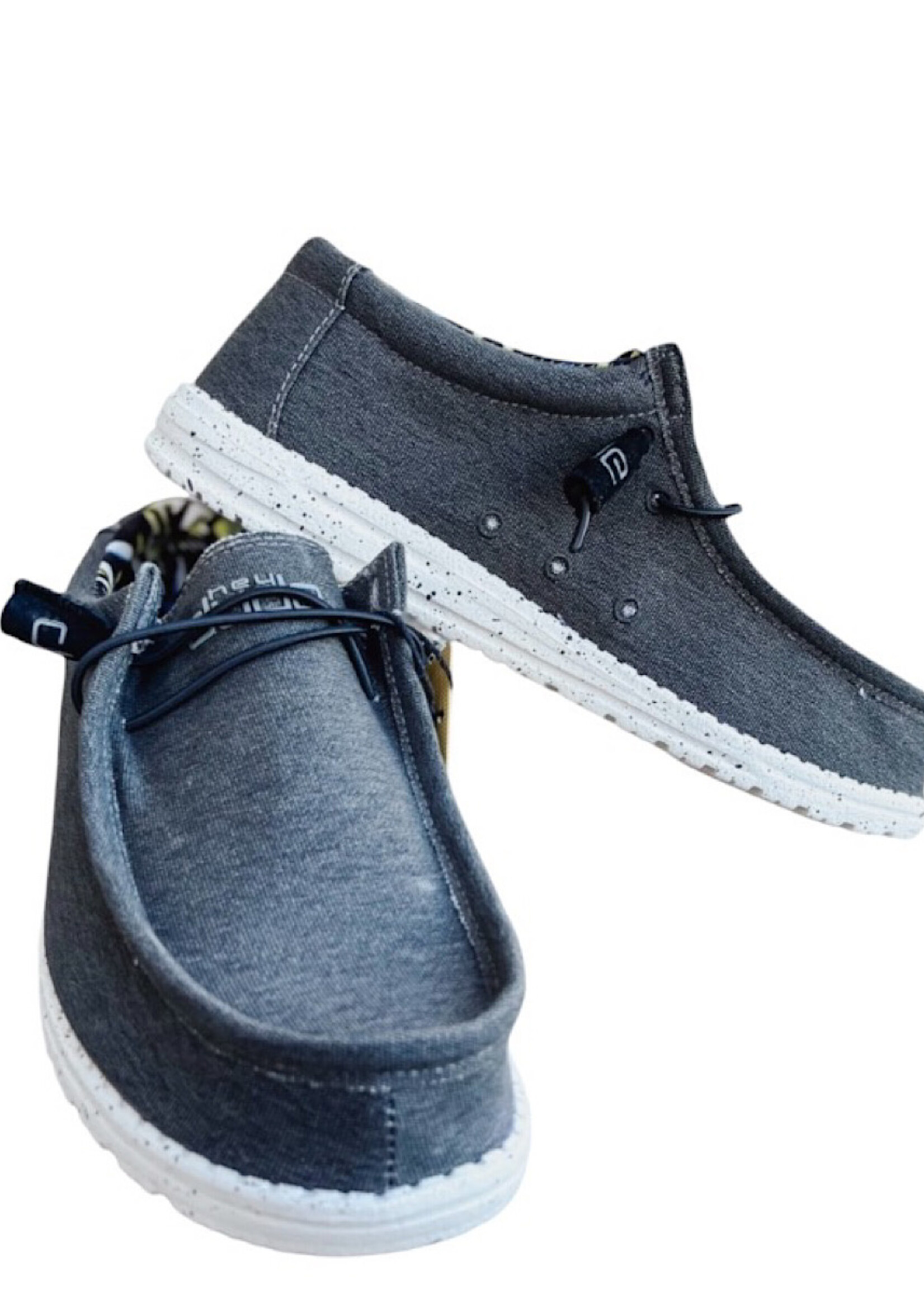 Hey Dude Hey Dude Wally Stretch Black Mens
